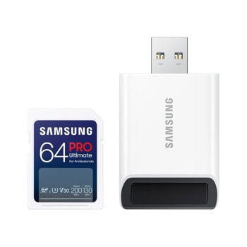 Samsung Pro Ultimate 64GB SDXC MB-SY64SB/WW | JAR Computers Samsung Pro Ultimate 64GB SDXC MB-SY64SB/WW