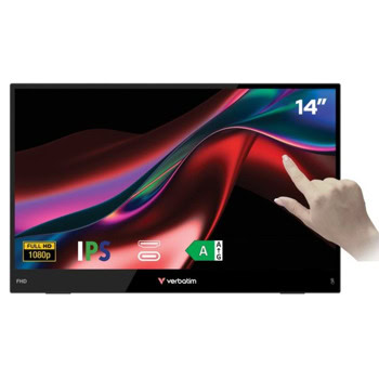 verbatim portable touch черен