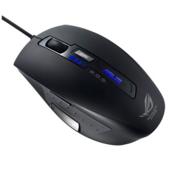 Мишка Asus GX850, лазерна 5000dpi, USB, черна, гейминг | JAR Computers Asus GX850 Wired Laser Gaming Mouse