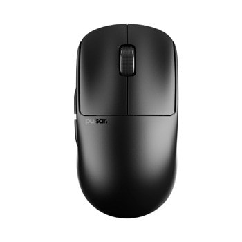 Мишка Pulsar X2 CrazyLight Jet, оптична 32 000 dpi, безжична, гейминг, черна, XS-1 сензор, USB | JAR Computers Мишка Pulsar X2 CrazyLight Jet черна