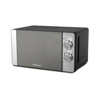 Микровълнова фурна Finlux FMO-2073BSG, с грил, 20л. обем, 5 степени, 700W, сива | JAR Computers Finlux FMO-2073BSG