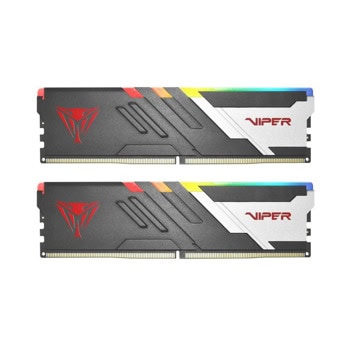 Памет 32GB (2x16GB) DDR5 6000MT/s, Patriot Viper VENOM RGB, PVVR532G600C36K, 1.35V | JAR Computers Patriot PVVR532G600C36K