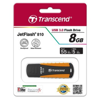 Transcend 8GB JETFLASH 810, USB 3.0