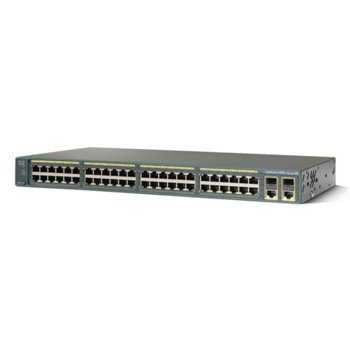 Cisco Catalyst 2960 48 10/100 + 2 Dual Purpose Up