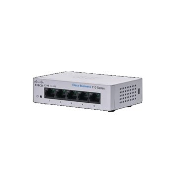 Суич Cisco CBS110-5T-D-EU, 5 порта, 5x 10/100/1000 Mbps | JAR Computers Cisco CBS110-5T-D-EU