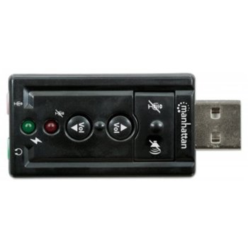 MANHATTAN Hi-Speed USB 2.0 3D 7.1 151429