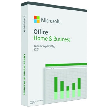 Софтуер Microsoft Office Home and Business 2024, за 1 потребител, английски, за Windows/MacOS | JAR Computers Microsoft Office Home and Business 2024 EP2-06631