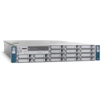 Server 2U Cisco UCS C210 M2 четириядрен Xeon E5606