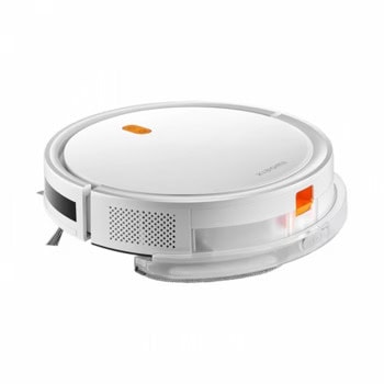 Прахосмукачка Xiaomi Robot Vacuum E5 White (Мостра), робот, безжична, 25W, до 110 минути време на работа, тройно филтриране, бяла | JAR Computers Xiaomi Robot Vacuum E5 White BHR7969EU Мостра