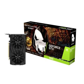 Видео карта nVidia GTX 1650, 4GB, Gainward GeForce GTX 1650 Ghost OC, 128bit, GDDR5, DisplayPort, HDMI | JAR Computers Gainward GTX1650 Dual OC