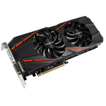 Видео карта GF GTX 1060, 6GB, Gigabyte GV-N1060G1 GAMING-6GD, PCI-E 3.0, GDDR5, 192 bit, DisplayPort, HDMI, DVI | JAR Computers Gigabyte GV-N1060G1 GAMING-6GD