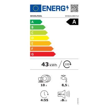 съдомиялна за вграждане whirlpool wh6ia10bs7l0