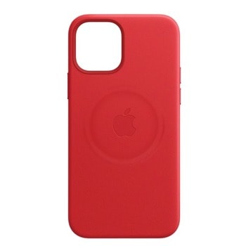 Apple iPhone 12 Pro Max Leather MagSafe RED