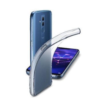 Калъф за Huawei Mate 20 Lite, силиконов, Cellularline Fine, прозрачен | JAR Computers Прозрачен калъф Fine за Huawei Mate 20 Lite