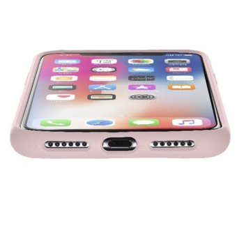 Луксозен калъф Sensation за iPhone X Pink