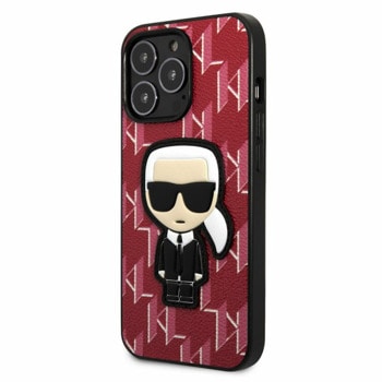 Monogram Ikonik за iPhone 13 Pro червен