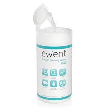 Почистващи кърпички, Ewent EW5612, 100бр мокри image