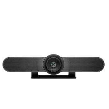 Уеб камера Logitech MeetUp, микрофон, Ultra HD (3840x2160@30fps), за конферентни разговори, черна | JAR Computers Logitech MeetUp, 960-001102