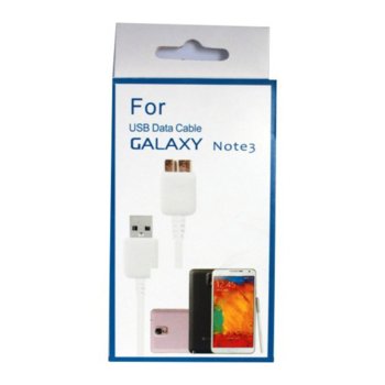 Кабел USB A(м) към Samsung Note 3