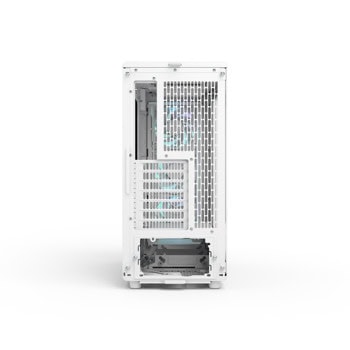 кутия fractal design epoch white tg rgb clear ti