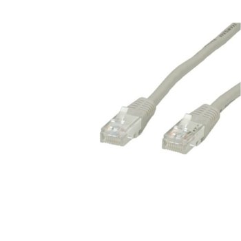 Пач кабел Roline, UTP, Cat.6, 7m, сив | JAR Computers Roline UTP Cat.6 7m 21.99.0907