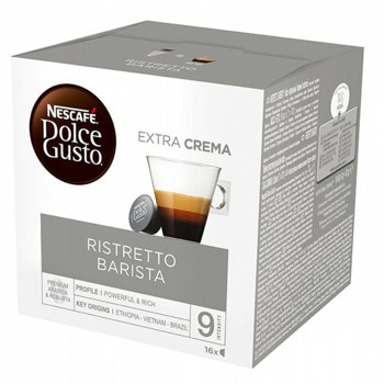 Кафе капсули NESCAFE DOLCE GUSTO Ristretto Barista 12592435, 16 напитки | JAR Computers Nescafe Dolce Gusto Ristretto Barista - 16 бр.