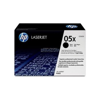 КАСЕТА ЗА HP LASER JET P2055 - Black - P№ CE505X - заб.: 6500 брой копия | JAR Computers КАСЕТА ЗА HP LASER JET P2055 - Black