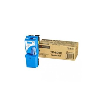 КАСЕТА ЗА KYOCERA MITA FS C8100 - Cyan - TK820C - заб.: 7000k | JAR Computers КАСЕТА ЗА KYOCERA MITA FS C8100 - Cyan