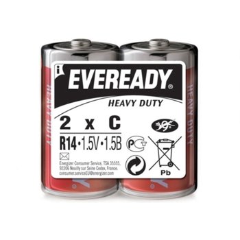 Energizer Eveready HD C 1.5V 2 pcs