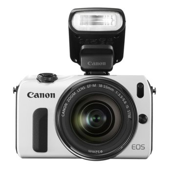 Canon EOS-M, бял
