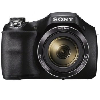 Sony Cyber Shot DSC-H300 black + Sony LCSU11B