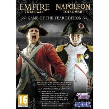 Игра Empire Total War + Napoleon Total War (пакет 2 в 1), за PC | JAR Computers Empire Total War + Napoleon Total War