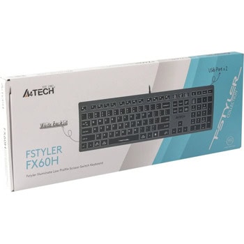 A4Tech Fstyler FX60H (White Backlit)