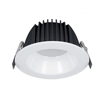LED луна ELMARK 92FLD2565/WH, 25W, 230V, 2250lm, 6500K, защита (IP44), бяло/черна | JAR Computers LED луна ELMARK 92FLD2565/WH