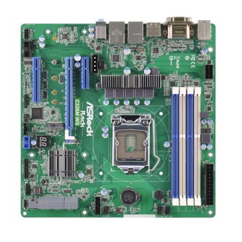 Дънна платка за сървър ASRock Rack C226M WS, LGA1150, DDR3 UDIMM & ECC UDIMM, 2x LAN1000, 6x SATA 6Gb/s, 0, 1, 5, 10, 2x USB 3.0, Micro ATX | JAR Computers ASRock Rack C226M WS