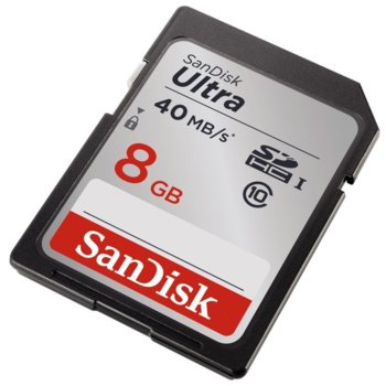 SanDisk Ultra SDHC 8GB 40MB/s Class 10 UHS-I