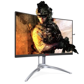 Монитор AOC AG273QCX, 27" (68.6 cm) VA панел, QHD, 1ms, 50000000:1, 400 cd/m2, HDMI, DisplayPort, VGA | JAR Computers AOC AG273QCX