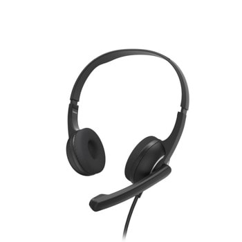 Слушалки Hama HS-USB 250 V2, микрофон, USB, черни | JAR Computers Слушалки Hama HS-USB 250 V2 139934