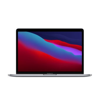 Лаптоп Apple MacBook Pro (MYD82ZE/A)(сив), осемядрен Apple M1 3.20 GHz, 13.3" (33.78 cm) IPS LED-Backlit Truetone Display, (Thunderbolt 3), 8GB, 256GB SSD, macOS | JAR Computers Apple MacBook Pro 8GB/256GB Grey