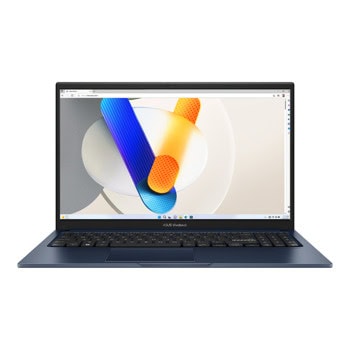 Лаптоп Asus Vivobook 15 X1504VA-BQ3038(90NB13Y1-M00ZK0), десетядрен Intel Core 5 120U 1.4/5.0GHz, 15.6"(36.62cm) Full HD IPS Display, 16GB DDR4, 512GB NVMe SSD, 2x USB 3.2 Gen 1 Type-A, Windows 11 Home | JAR Computers ASUS X1504VA-BQ3038
