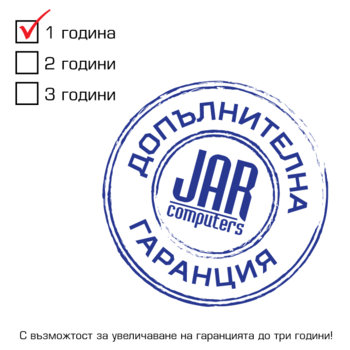 Допълнителна гаранция 1 година, за настолни конфигурации JAR Computers | JAR Computers JAR warranty 1Y for JAR PCs