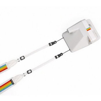 Ремък Polaroid Camera Strap Flat - Rainbow white