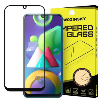 Протектор от закалено стъкло /Tempered Glass/ Wozinsky Full Glue 3D Tempered Glass, за Samsung Galaxy M30s, Galaxy M21, черен/прозрачен | JAR Computers Wozinsky Full Glue 3D Samsung Galaxy M30s/M21