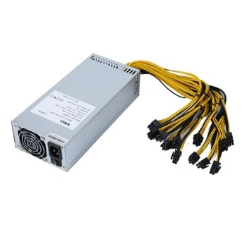 Захранванe, 2600W, за майнинг, 10x 6-pin PCI-E | JAR Computers 2600W 10x PCI-e 6-pin