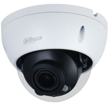 IP камера Dahua IPC-HDBW1230R-ZS-2812-S5, куполна камера, 2Mpx (1920x1080@25fps), 2.8-12mm моторизиран варифокален обектив, H.265+/H.265/H.264+/H.264/MJPEG, осветеност (до 40m), външна IP67/IK10, PoE (802.3af), RJ-45, MicroSD 256 GB слот | JAR Computers Dahua IPC-HDBW1230R-ZS-2812-S5