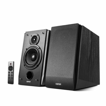 Тонколони Edifier R1855DB, 2.0, 70W RMS (35W + 35W), Bluetooth, 2x Line In, 1x Optical, 1x Coaxial, черни | JAR Computers Тонколони Edifier R1855DB