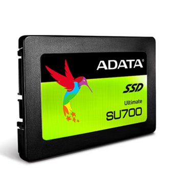 Памет SSD 120GB A-Data SU700 3D NAND, SATA 6Gb/s, 2.5"(6.35 cm), скорост на четене 560 MB/s, скорост на запис 520 MB/s | JAR Computers 120GB A-Data SU700 3D NAND (ASU700SS-120GT-C)