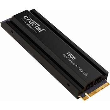 Памет SSD 1TB, Crucial T500 with heatsink, NVMe, M.2 (2280), скорост на четене до 7300MB/s, скорост на запис до 6800MB/s | JAR Computers Crucial 1TB T500 with heatsink CT1000T500SSD5