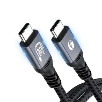 vcom кабел cable cu584m-1m thunderbolt 5