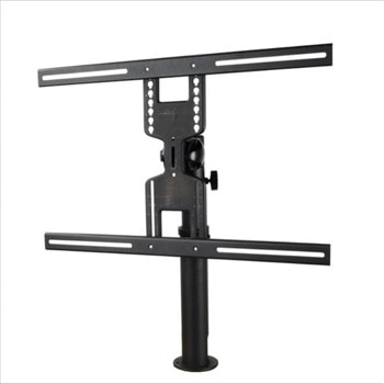 Стойка за телевизор NewStar FPMA-D1200BLACK, за плот, за екрани от 32" до 60", VESA до 600 x 400, макс. тегло до 40кг., регулируема, черна | JAR Computers NewStar FPMA-D1200BLACK